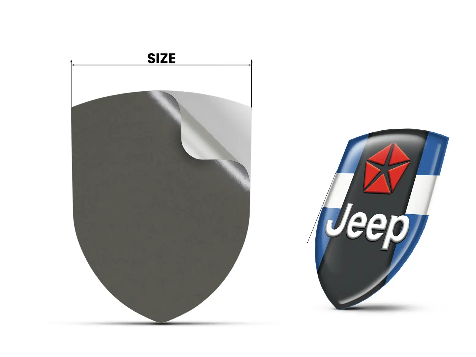 Jeep Adesivi Parabrezza Auto Limitati Corse Pro